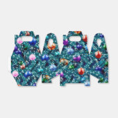クリスマスツリーのボールパターン フェイバーボックス (折り畳みなし)