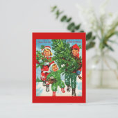 クリスマスツリーのポストカードを取得する シーズンポストカード (スタンド正面)