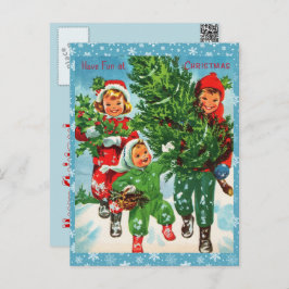 クリスマスツリーのポストカードを取得する シーズンポストカード