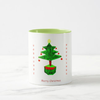 クリスマスツリーのマグ マグカップ