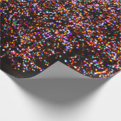 クリスマスツリーのライトアットザロックラッピング紙 ラッピングペーパー (角)