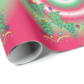 クリスマスツリーのラッピングペーパー ラッピングペーパー (ロールコーナー)