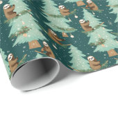 クリスマスツリーのラッピング紙 ラッピングペーパー (ロールコーナー)