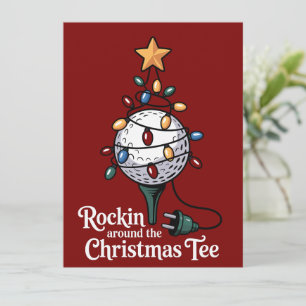 クリスマスツリーのロックンロール 面白いゴルフ クリスマス