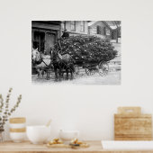 クリスマスツリーのロード， 1910 ポスター (キッチン)