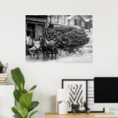 クリスマスツリーのロード， 1910 ポスター (ホームオフィス)