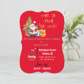 クリスマスツリーの下で 招待状 (スタンド正面)