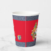 クリスマスツリーの下で 紙コップ (右)