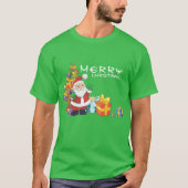 クリスマスツリーの下で Tシャツ (正面)