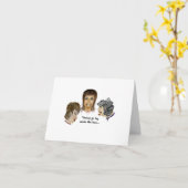 クリスマスツリーの下にギフトみたいに横たわる カード (黄色い花)