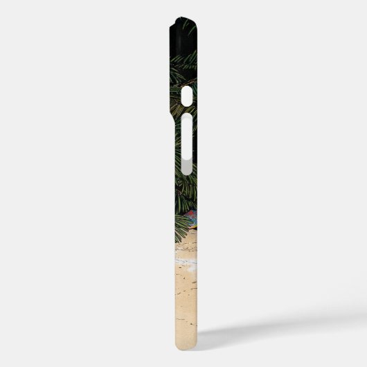 クリスマスツリーの下のビンテージのくるみ割り人形 Case-Mate iPhoneケース (裏面 / 左)