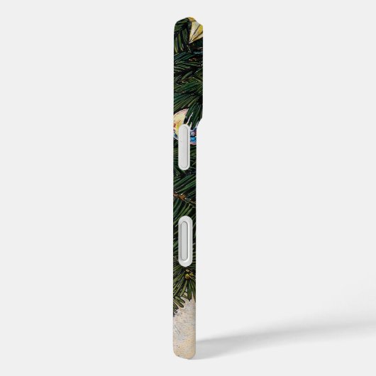 クリスマスツリーの下のビンテージのくるみ割り人形 Case-Mate iPhoneケース (裏面 / 右)