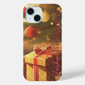 クリスマスツリーの下のプレゼント 37016 Case-Mate iPhoneケース (裏面)