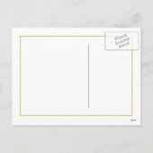 クリスマスツリーの休日の挨拶企業の シーズンポストカード (裏面)