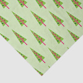 クリスマスツリーの休日パターン 薄葉紙 (詳細)