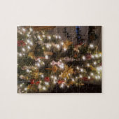 クリスマスツリーの写真 ジグソーパズル (横)
