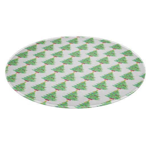 クリスマスツリーの切断板 カッティングボード (角)