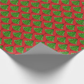 クリスマスツリーの包装紙 ラッピングペーパー (角)