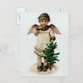 クリスマスツリーの天使 シーズンポストカード (正面/裏面)
