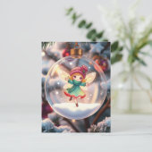 クリスマスツリーの妖精 シーズンポストカード (スタンド正面)