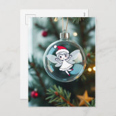 クリスマスツリーの妖精 シーズンポストカード (正面/裏面)