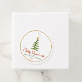 クリスマスツリーの家族名 フェイバータグ (インサイチュ)