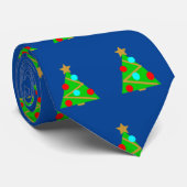 クリスマスツリーの展示場 ネクタイ (ロール)