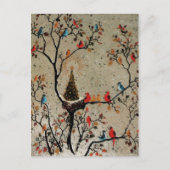 クリスマスツリーの巣の~の郵便はがきの写真の挿入物 シーズンポストカード (正面)