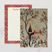 クリスマスツリーの巣 〜 ご招待状 招待状 (正面/裏面)