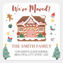 クリスマスツリーの新しい住所を移動