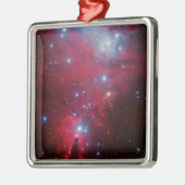 クリスマスツリーの星団 メタルオーナメント (左)