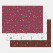 クリスマスツリーの星（白と赤）