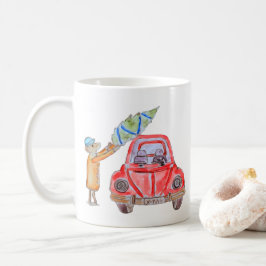 クリスマスツリーの時間！ コーヒーマグカップ