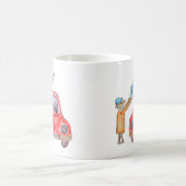 クリスマスツリーの時間！ コーヒーマグカップ (中央)