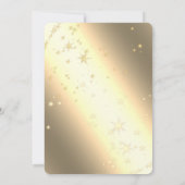 クリスマスツリーの枝企業の、クリスマスパーティー。 招待状 (裏面)