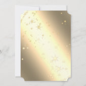 クリスマスツリーの枝企業の、クリスマスパーティー。 招待状 (裏面)