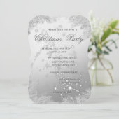 クリスマスツリーの枝,企業のクリスマスパーティー 招待状 (スタンド正面)