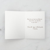 クリスマスツリーの枝、松のコーン、ボール企業の シーズンカード (内部)