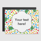 クリスマスツリーの柄 (正面/裏面)