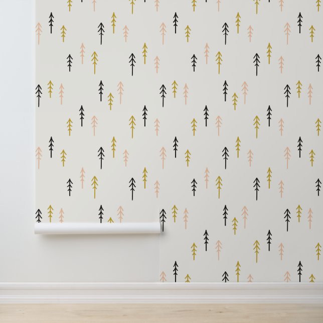 クリスマスツリーの森のパターン 壁紙 (アプリケーション)