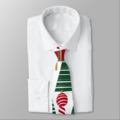 クリスマスツリーの森タイ ネクタイ (タイ)