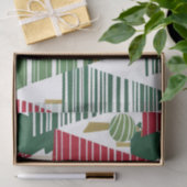 クリスマスツリーの森ティッシュペーパー 薄葉紙 (ギフト)