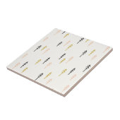 クリスマスツリーの森林パターン タイル (側面)