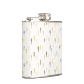 クリスマスツリーの森林パターン フラスク (右)