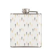 クリスマスツリーの森林パターン フラスク (裏面)