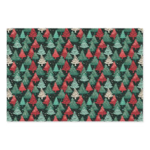 クリスマスツリーの森