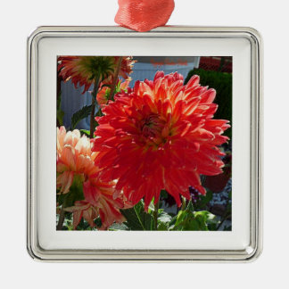 クリスマスツリーの植物相のオーナメント メタルオーナメント