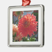 クリスマスツリーの植物相のオーナメント メタルオーナメント (左)