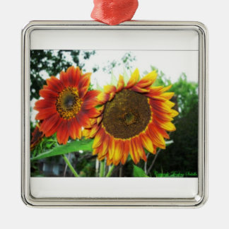 クリスマスツリーの植物相のオーナメント メタルオーナメント