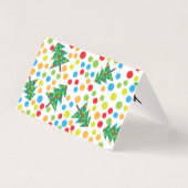 クリスマスツリーの模様 (裏面)